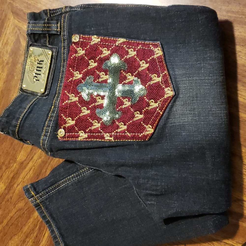 Violet Pink Jeans 👖 Super cute! SIZE 9/10